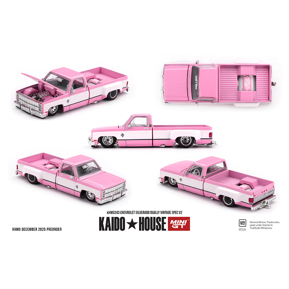 Vintage Collectible Model Cars - MINIGT Kaido House 1/64 Chevrolet Silverado