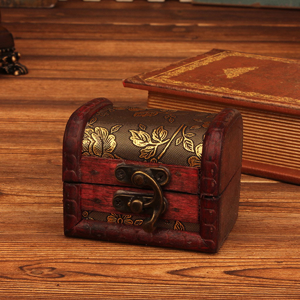 Vintage Collectibles - Винтажная деревянная шкатулка для украшений в