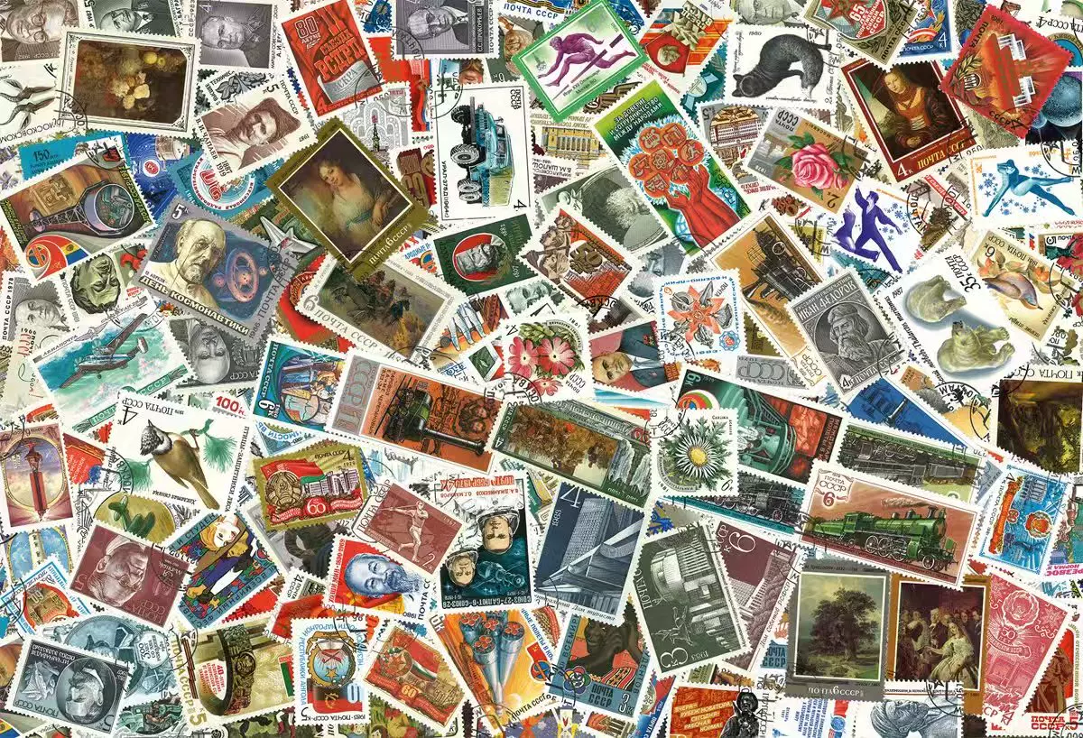 Винтажные почтовые марки СССР, – обзор и цена Collectible Vintage Postage Stamps