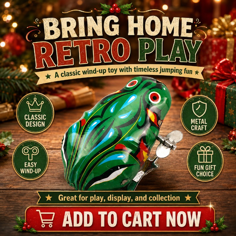 Винтажная заводная жестяная иг – обзор и цена Vintage Collectibles Toys