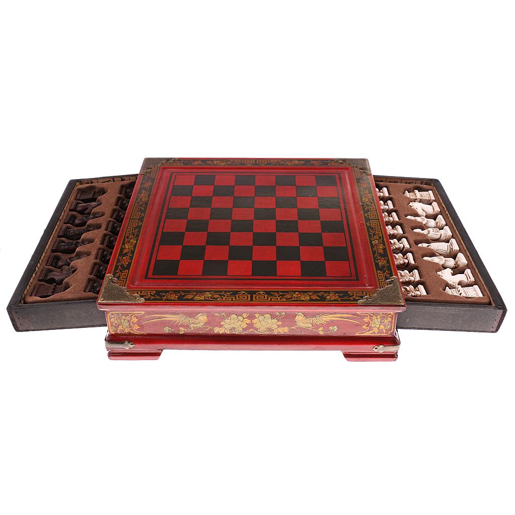 Набор китайских шахмат с фигур – обзор и цена Vintage Collectible Board Games
